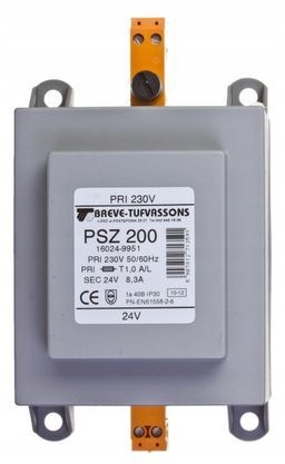 1-fázový transformátor Psz 200VA 230/24V na koľajnicu 16024-9951