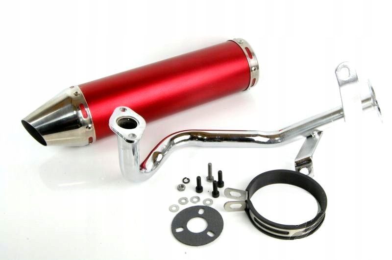 Wydech sportowy do skutera 50 silnik 4T GY6 Tuning