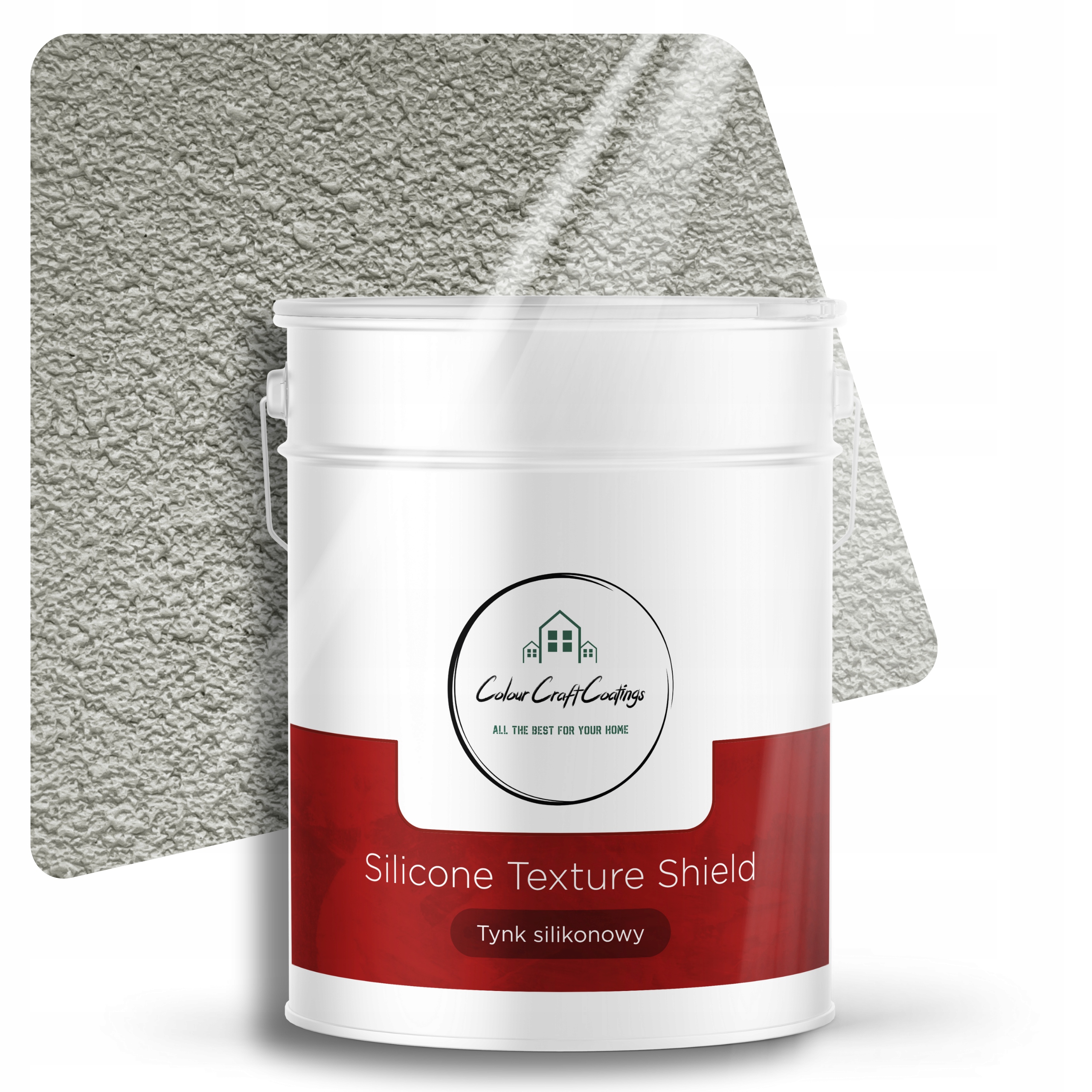 Silikonová Fasádní Omítka Granulace 1.0 MM Beránek Zelený 15 Kg F475