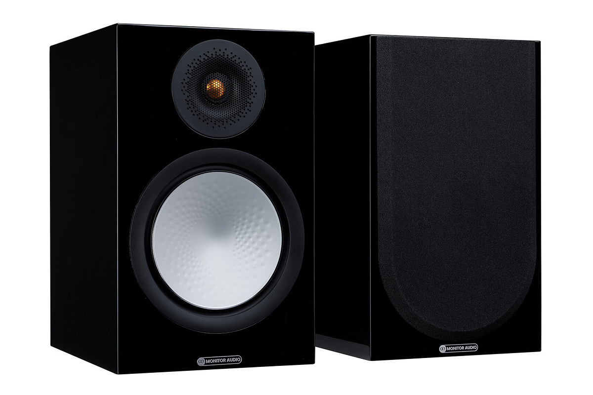 Monitor Audio Silver 100 7G High Gloss Black kolumny głośniki podstawkowe