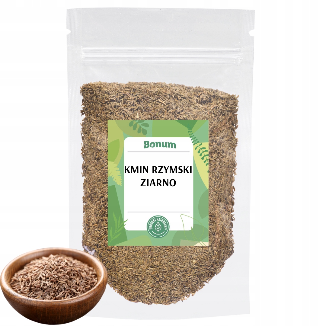Levně Římský kmín Zrno přírodní Aromatické koření na maso 1 kg Bonum