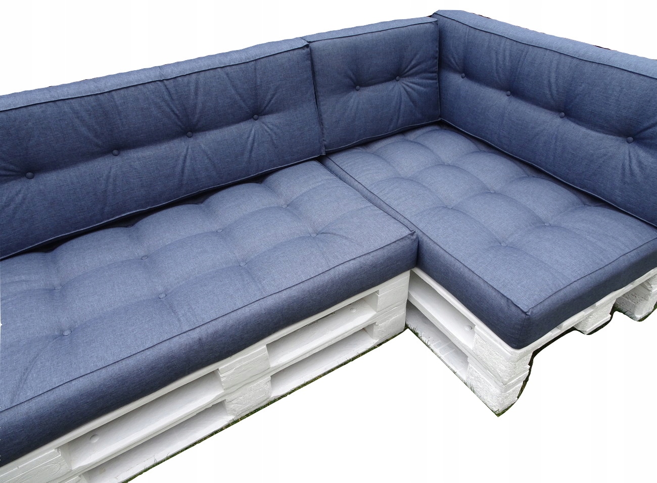 Poduszki na dwie Palety kpl 6 szt 120x 60 Marine