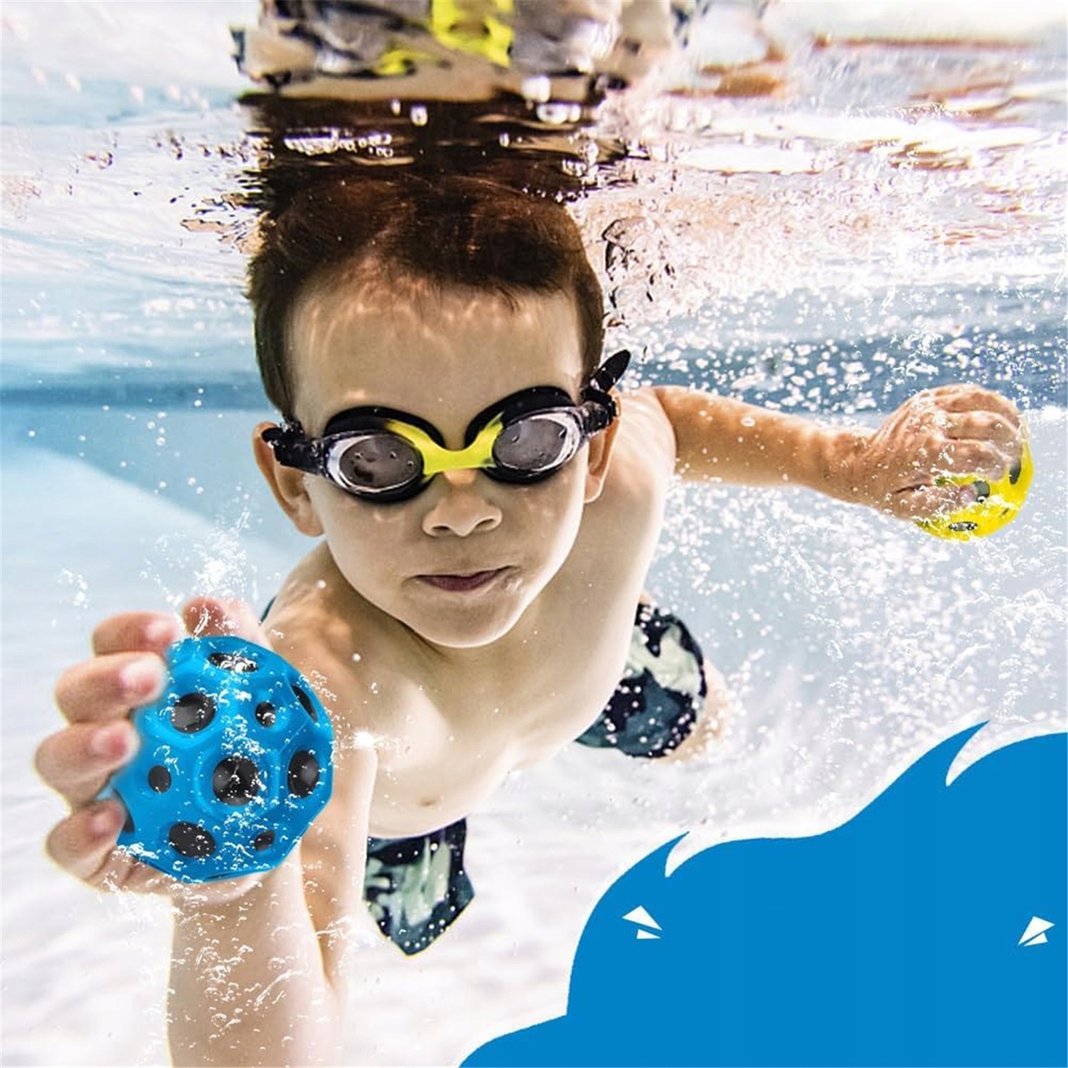 6 KS KOZMICKÝCH SKOKOV, VYSOKÁ GUMOVÁ LOPTA NA SKÁKANIE, ODRÁŽACIA LOPTA Šírka produktu 7 cm