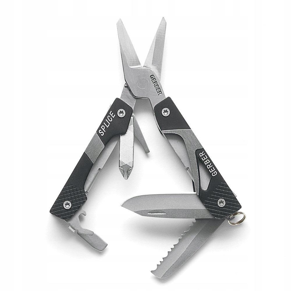 Multitool Gerber Splice Pocket kompaktní přívěsek na klíče Edc s pružinkami