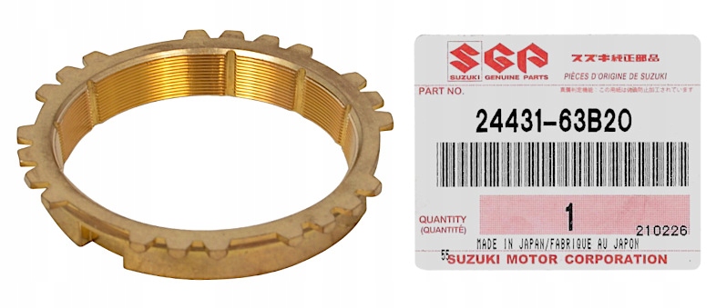24431-63B20 - 2nd Gear synchroniser JIMNY BALENO SWIFT WAGON R +