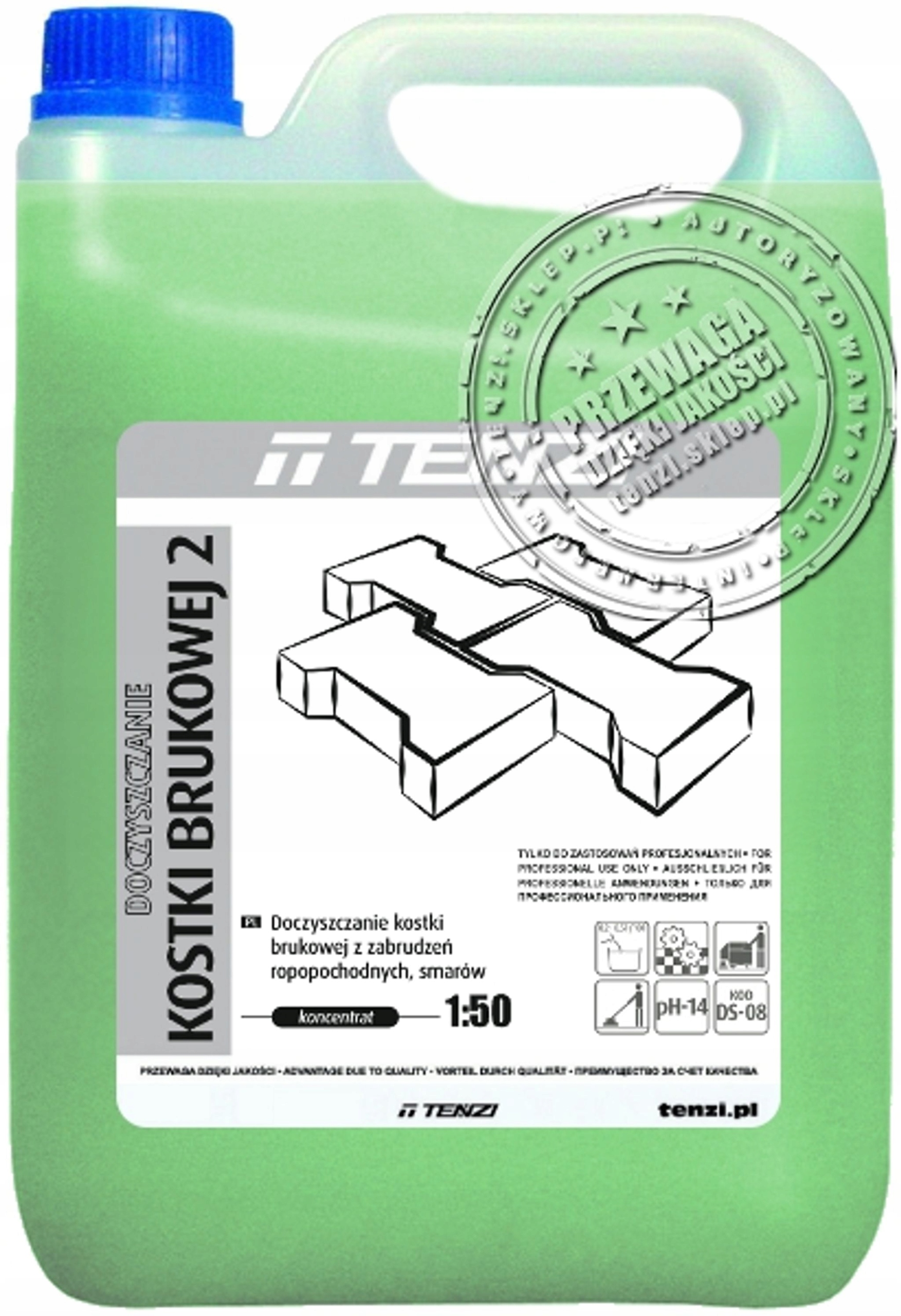 Levně Tenzi Čištění Dlažebních Kostek 2 5 L