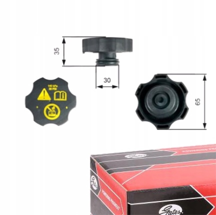 ПРОБКА РАДІАТОРА GATES до OPEL ASTRA J 1.4 1.6