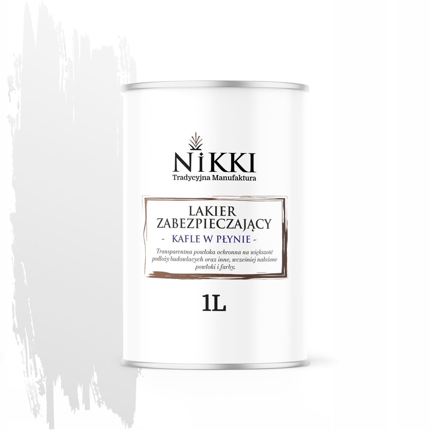 Lak Na Stěny Chránící Vnitřní Dlaždice Tekutý Satén 1 L Bezbarvý