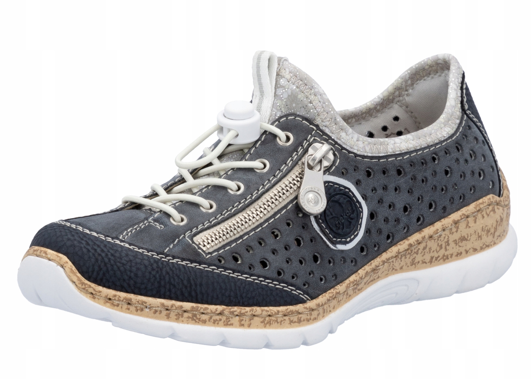 Rieker N42P6-14 vel.37 tenisky sportovní polobotky Memosoft