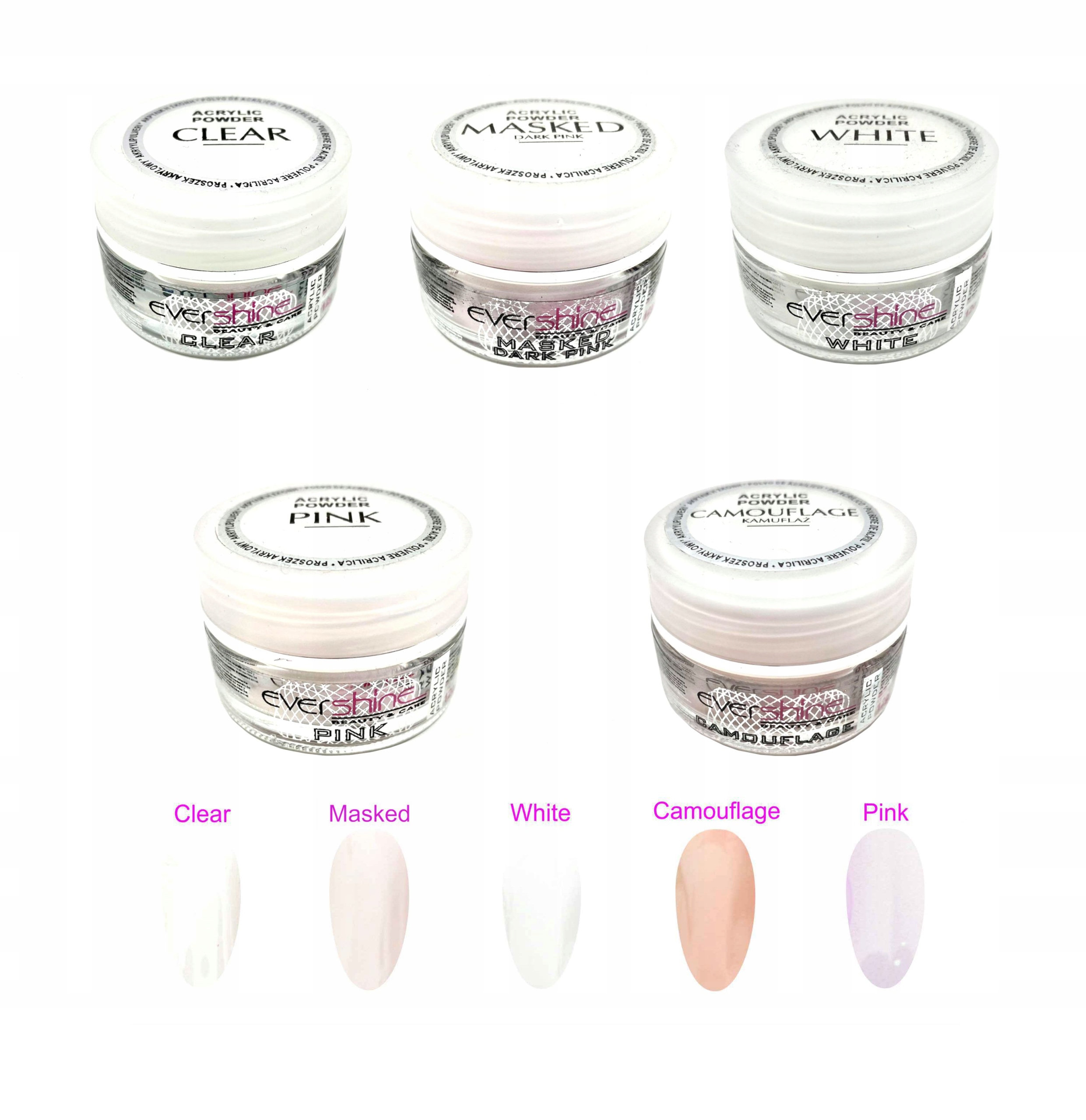 Akryl Puder Proszek Akrylowy 36g - wybór