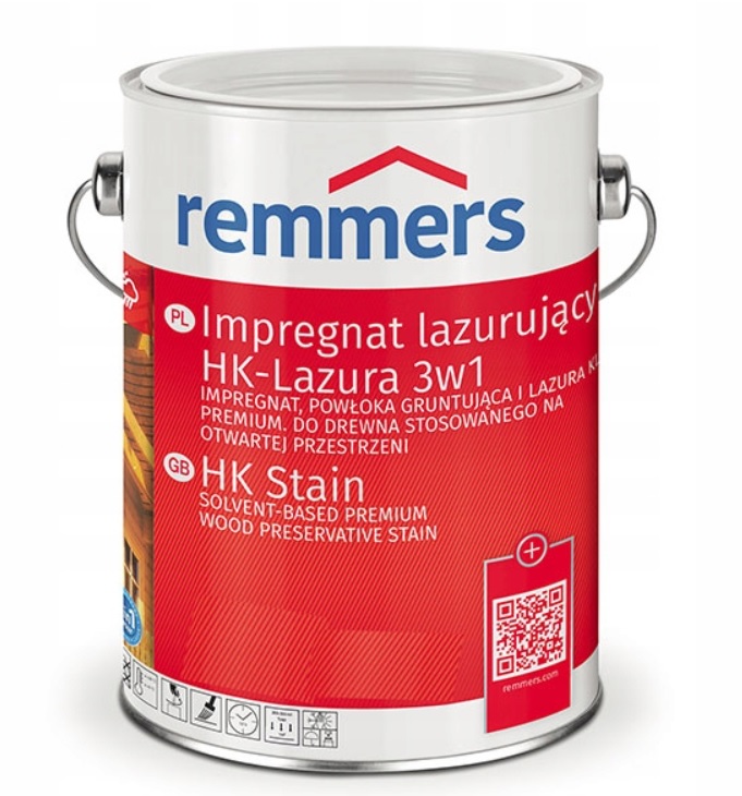 PROMOCJA!! Remmers Impregnat lazurujący HK-Lazura 3w1 2,5l WSZYSTKIE KOLORY