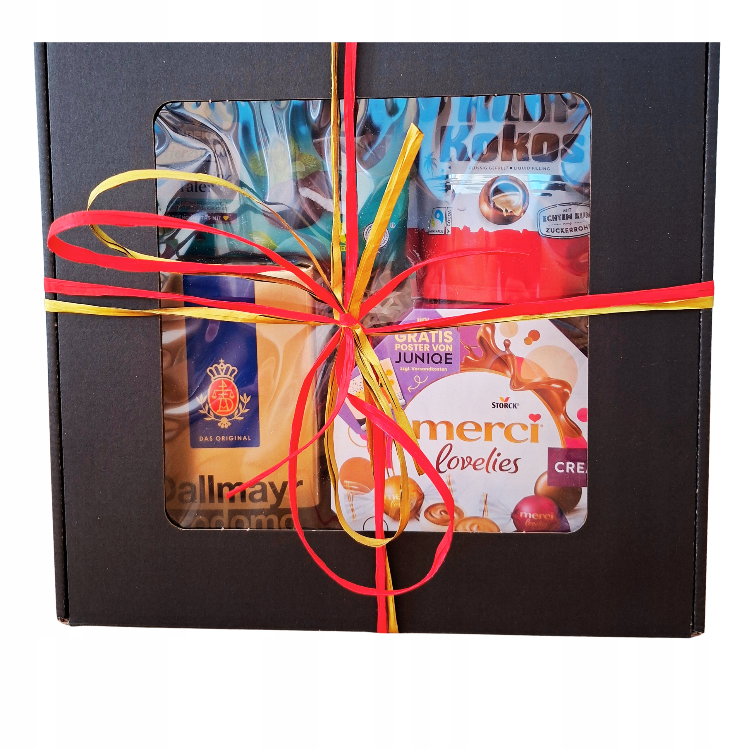 Na Dzień Kobiet Zestaw Kawa Słodycze Gotowy Box