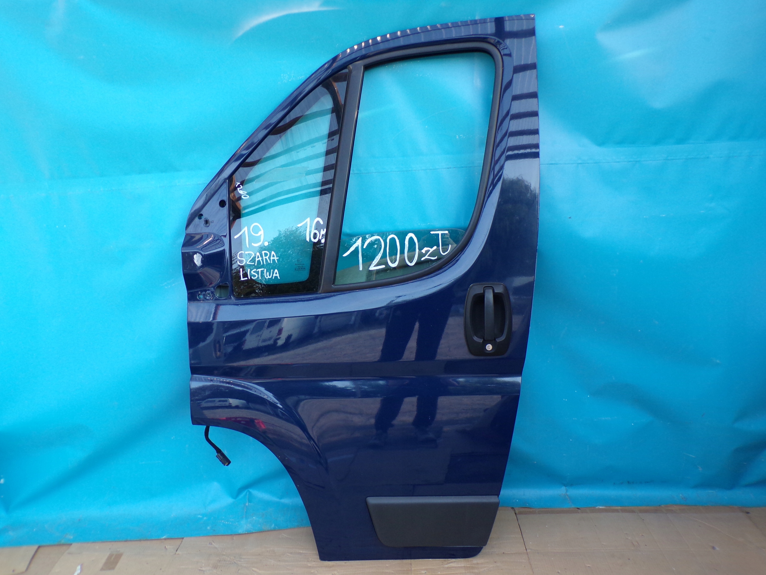 DUCATO JUMPER BOXER door front front left colour GRANAT