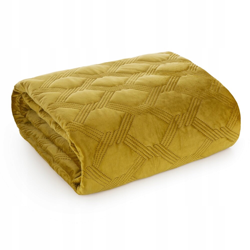 Dekorativní přehoz Sofia 5 Premium 170x210 cm, tmavě modrý, geometrický vzor