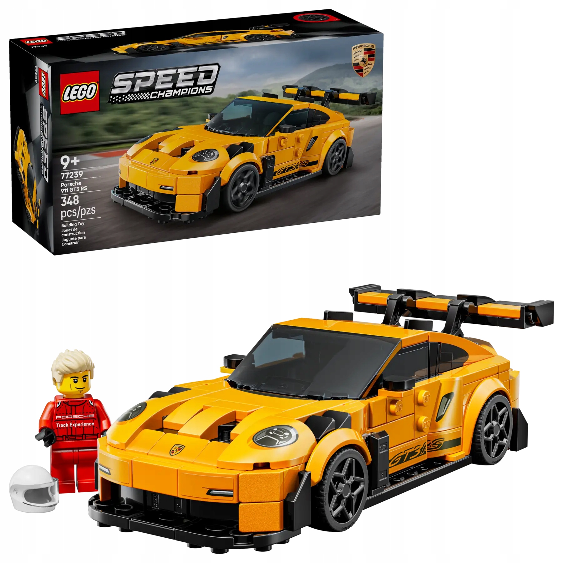 Lego 77239 Speed Champions Superauto Porsche 911 GT3 Rs 348 Kostek