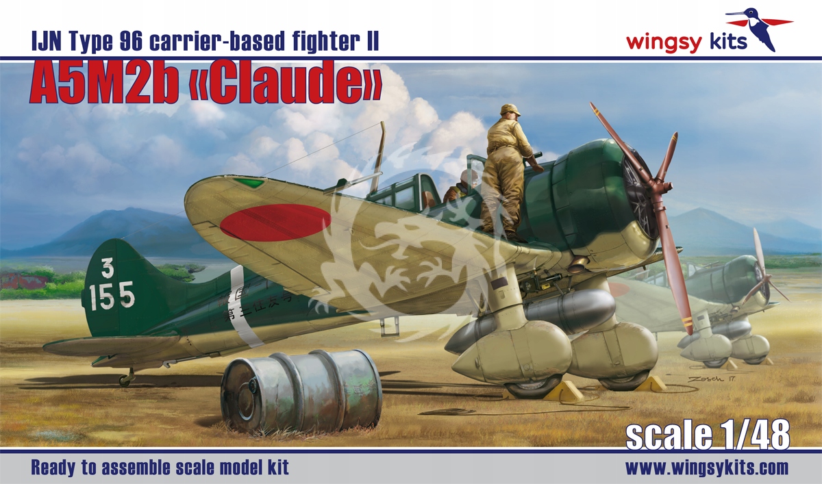 Ijn Type 96 A5M2b “Claude”, Wingsy Kits D5-03, měřítko 1/48