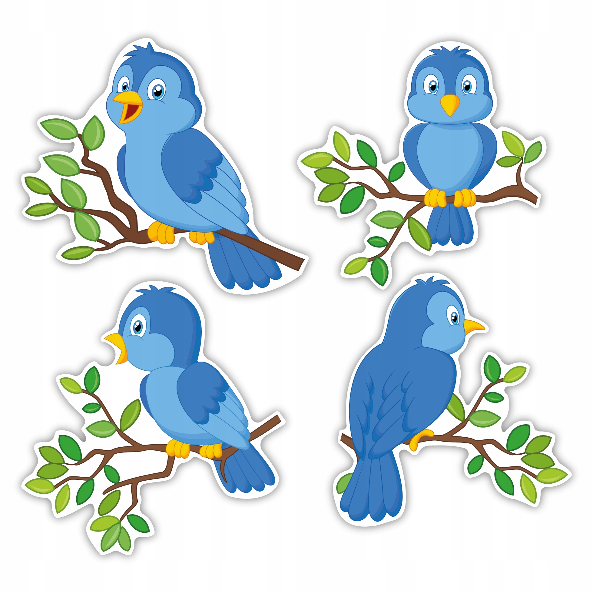 

Dekoracja wiosenna Wiosenne Ptaki dwustr. Duże