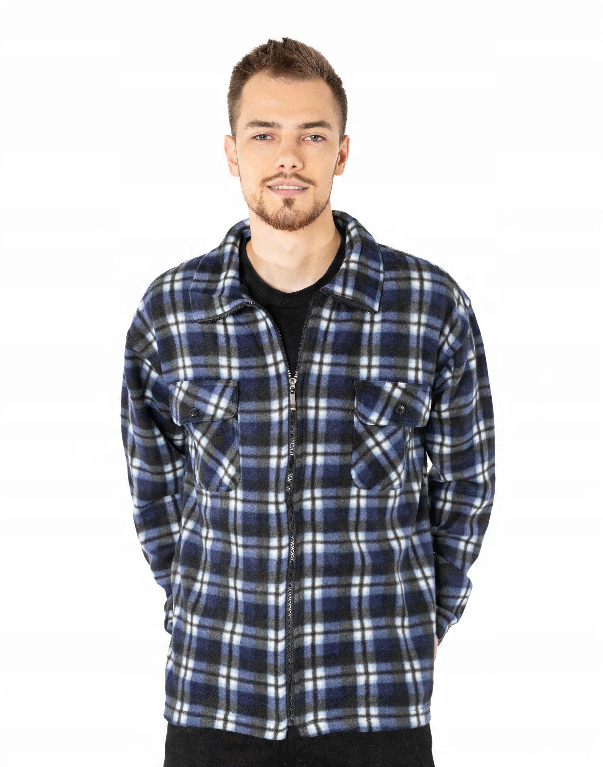 

Ciepła Koszula Polarowa Ocieplan 80115-03 XL/XXL