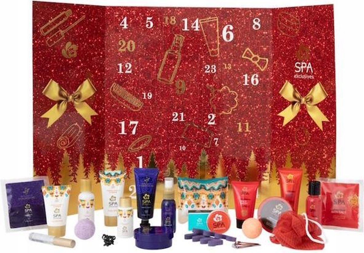 АДВЕНТ КАЛЕНДАРЬ SPA эксклюзивный набор DELUX