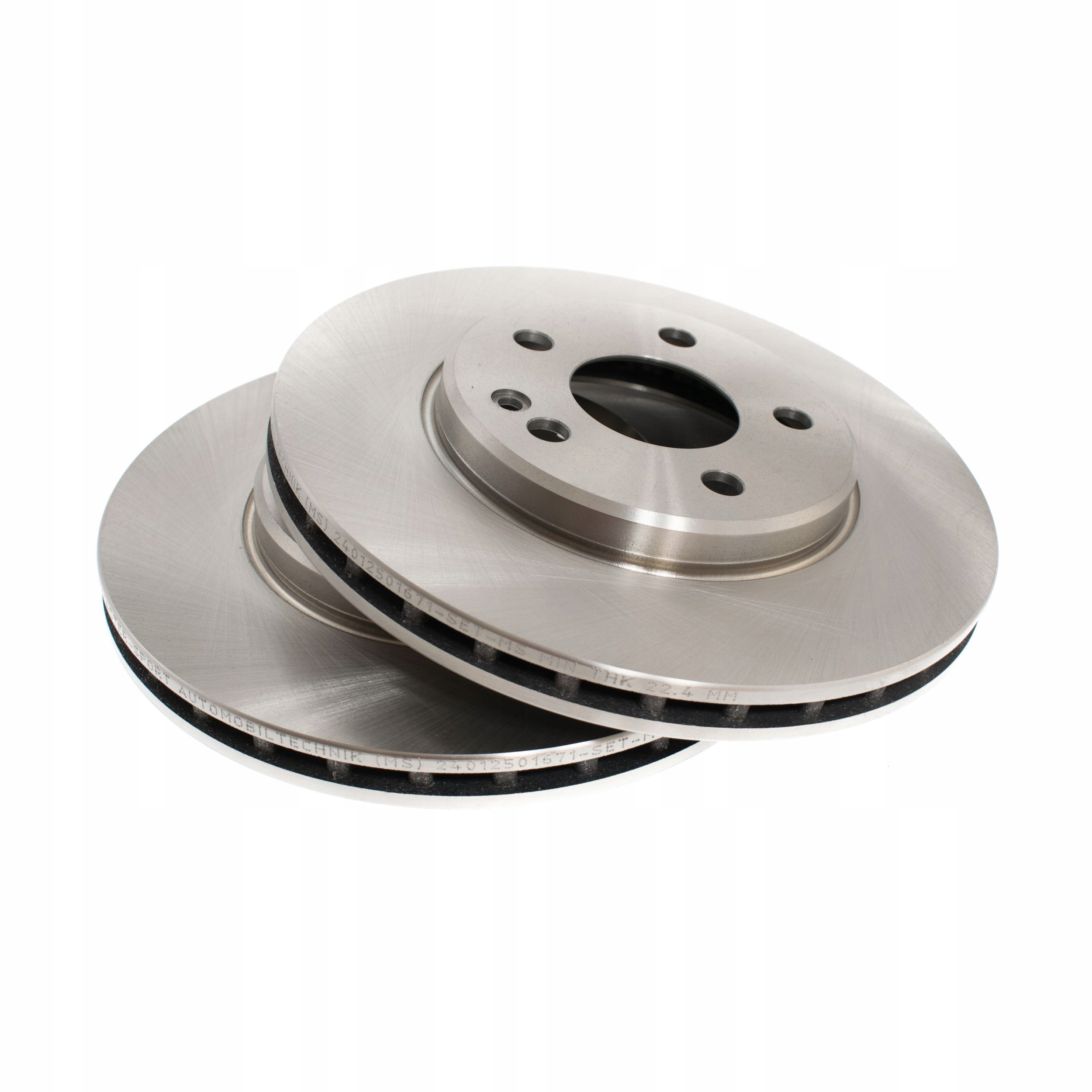 24012501671-SET-MS - Передние тормозные диски MERCEDES B-Class (W245)