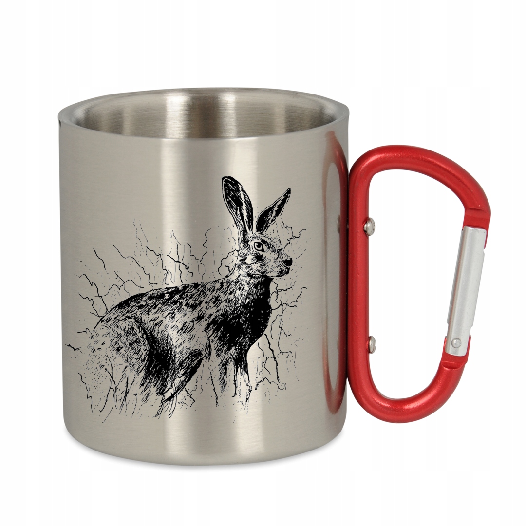 

Kubek metalowy Zając