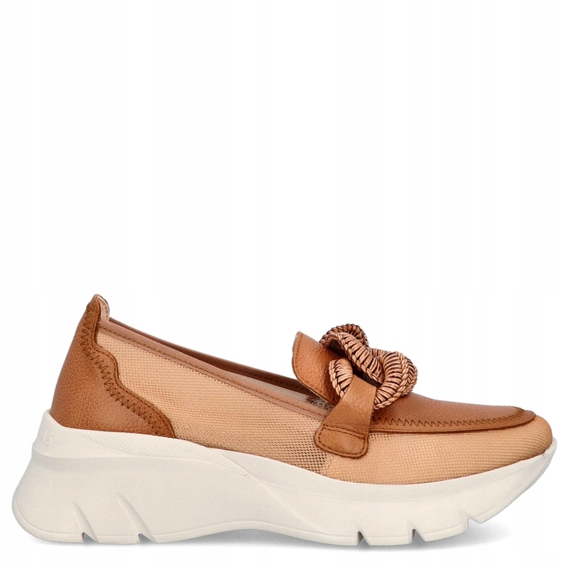 Sportovní mokasíny s ozdobou Hispanitas HV254050 Hnědé 38