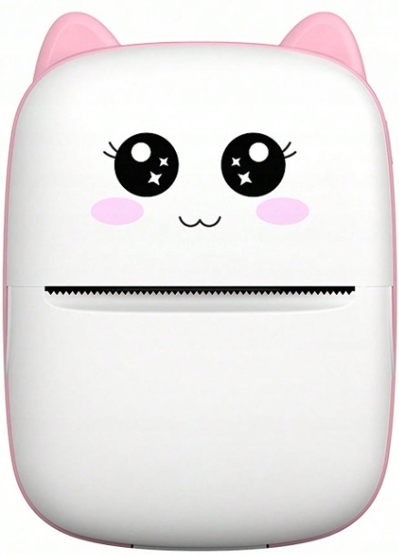 MINI DRUKARKA PRZENOŚNA TERMICZNA DRUKUŚ 3 RODZAJE ROLEK 14 ROLEK + MAZAKI Model DRUKARKA TERMICZNA