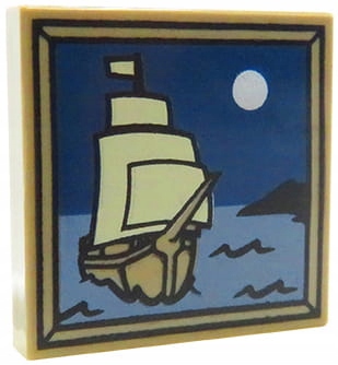 

Lego płytka 2x2 z nadrukiem Obraz 3068bpb0408