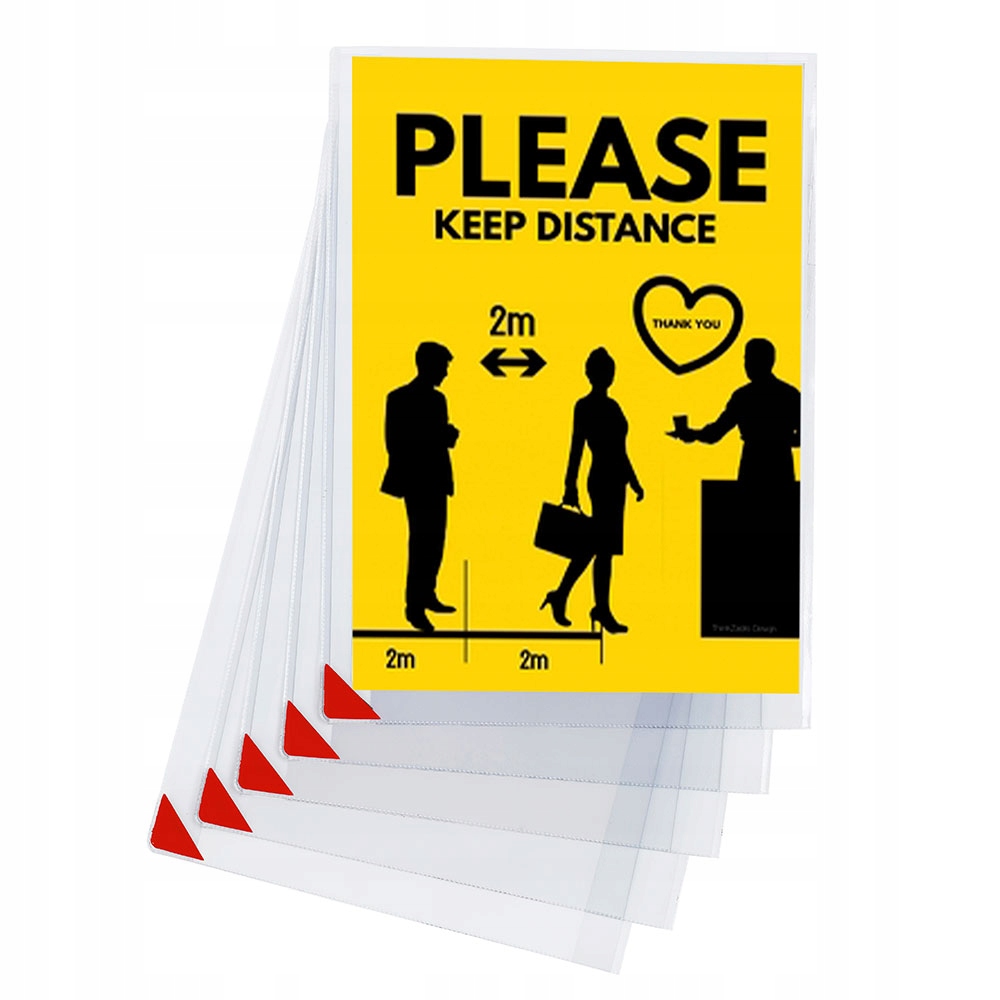 Kieszeń samporzylepna TARIFOLD A4 5 SZT.