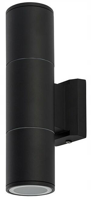 Nástěnná lampa do pokoje do domu Venkovní nástěnné svítidlo Exe Černá 2xGU10 IP54