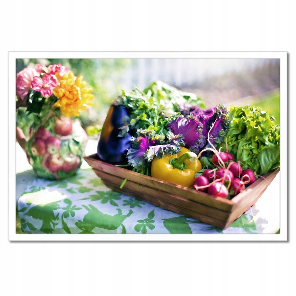 Plakáty v rámu 60x40 Zelenina do kuchyně