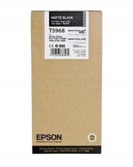 Atramentová náplň Epson T5968 Matte Black C13T596800 Pro 7700 7890 7900 Originál