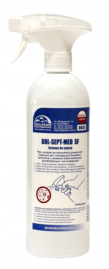 

Środek Dezynfekujący Do Kuchni Dol-sept-med Sf 1 L