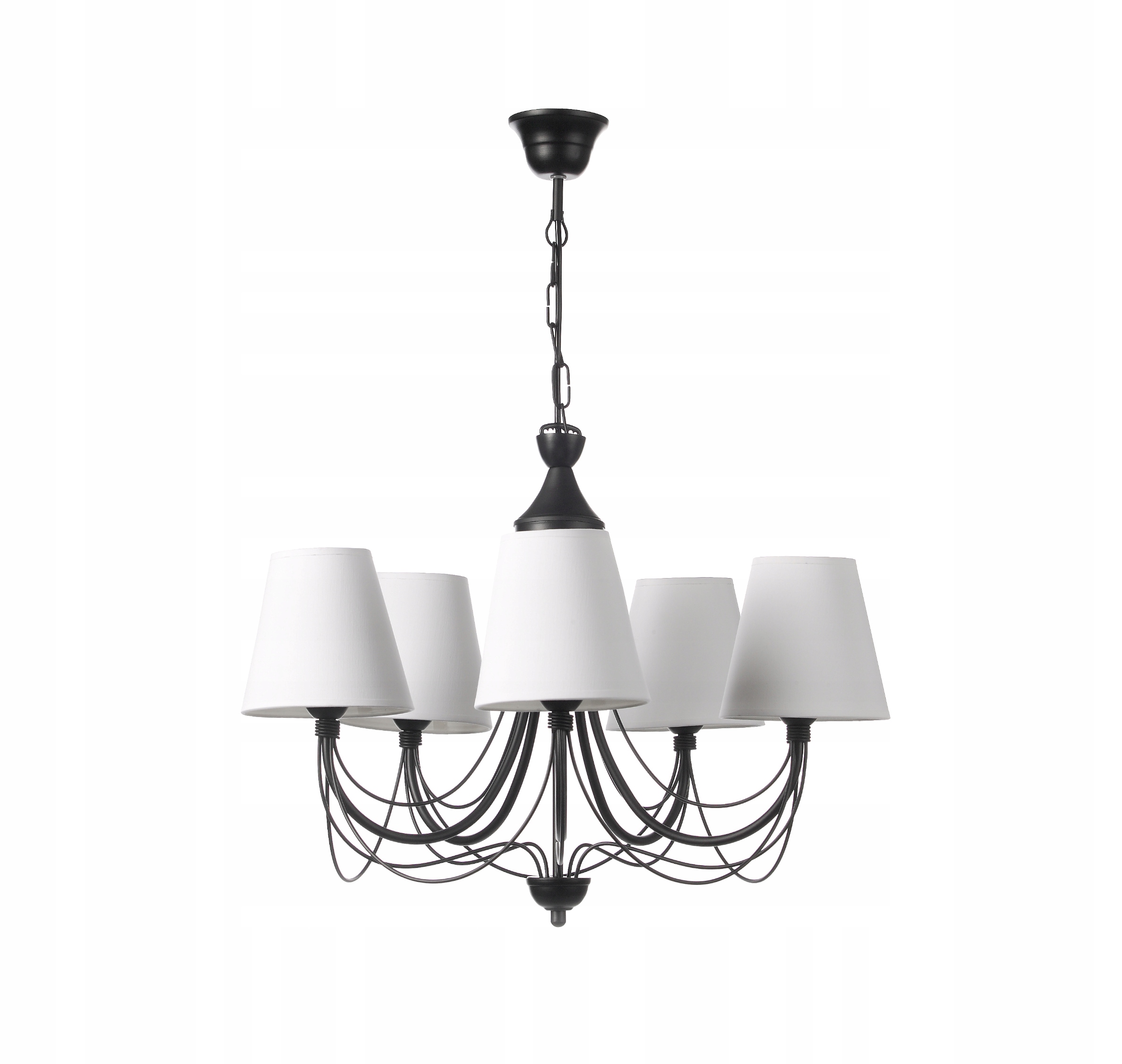 Moderní závěsná lampa Glamour Led 5xE14 Edison