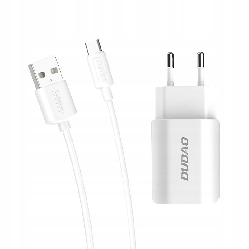 

Ładowarka Sieciowa 2X Usb 5V/2.4A+KABEL Usb Typ C