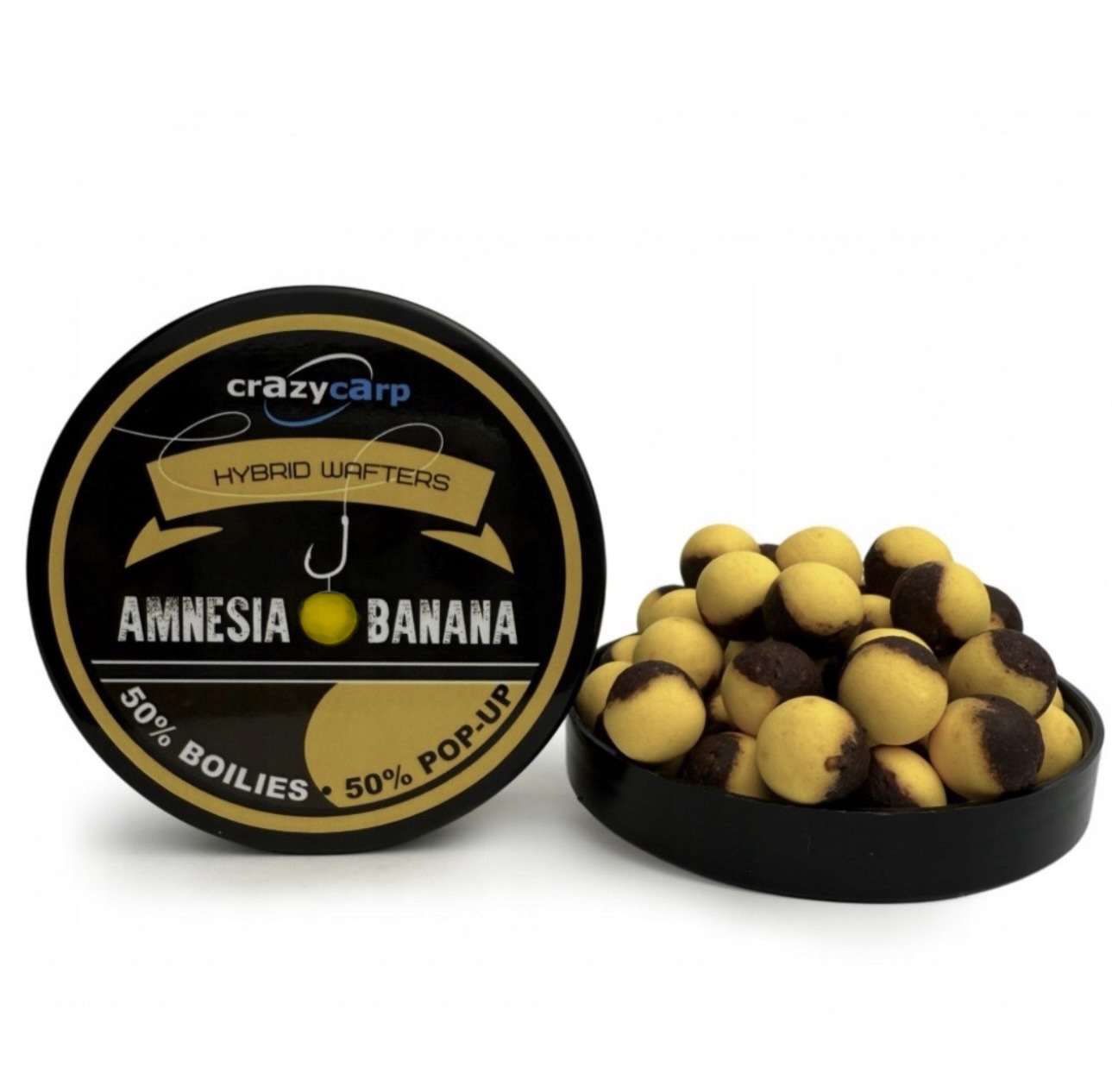 Kulki Balanced Wafters Hybryd Crazy Carp Amnesia & Banana 15 MM