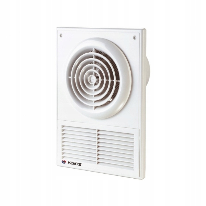 WENTYLATOR ŁAZIENKOWY - VENTS 125 F z kratką graw.