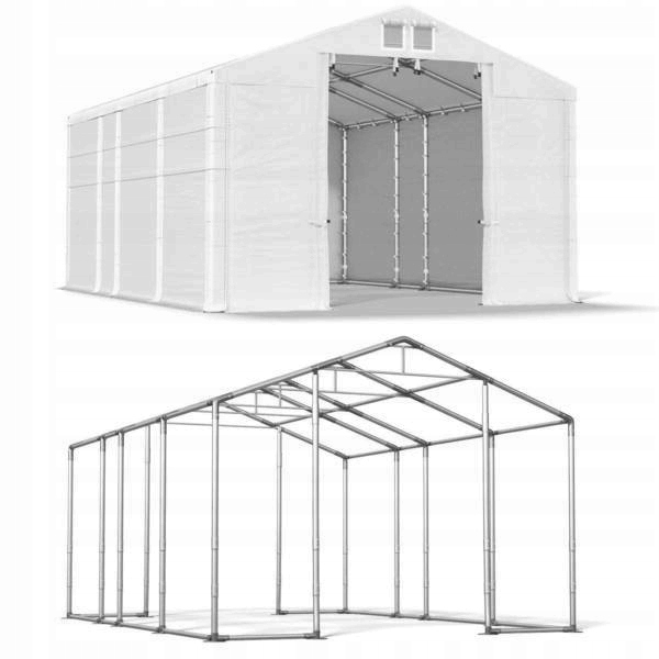 Namiot Imprezowy 5x7m [4m] Stal Das 620 W