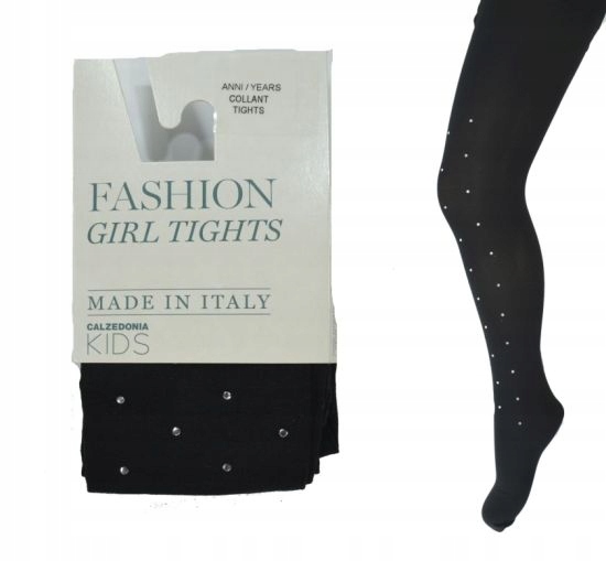 

Calzedonia rajstopy 98-104 Czarne cyrkonie