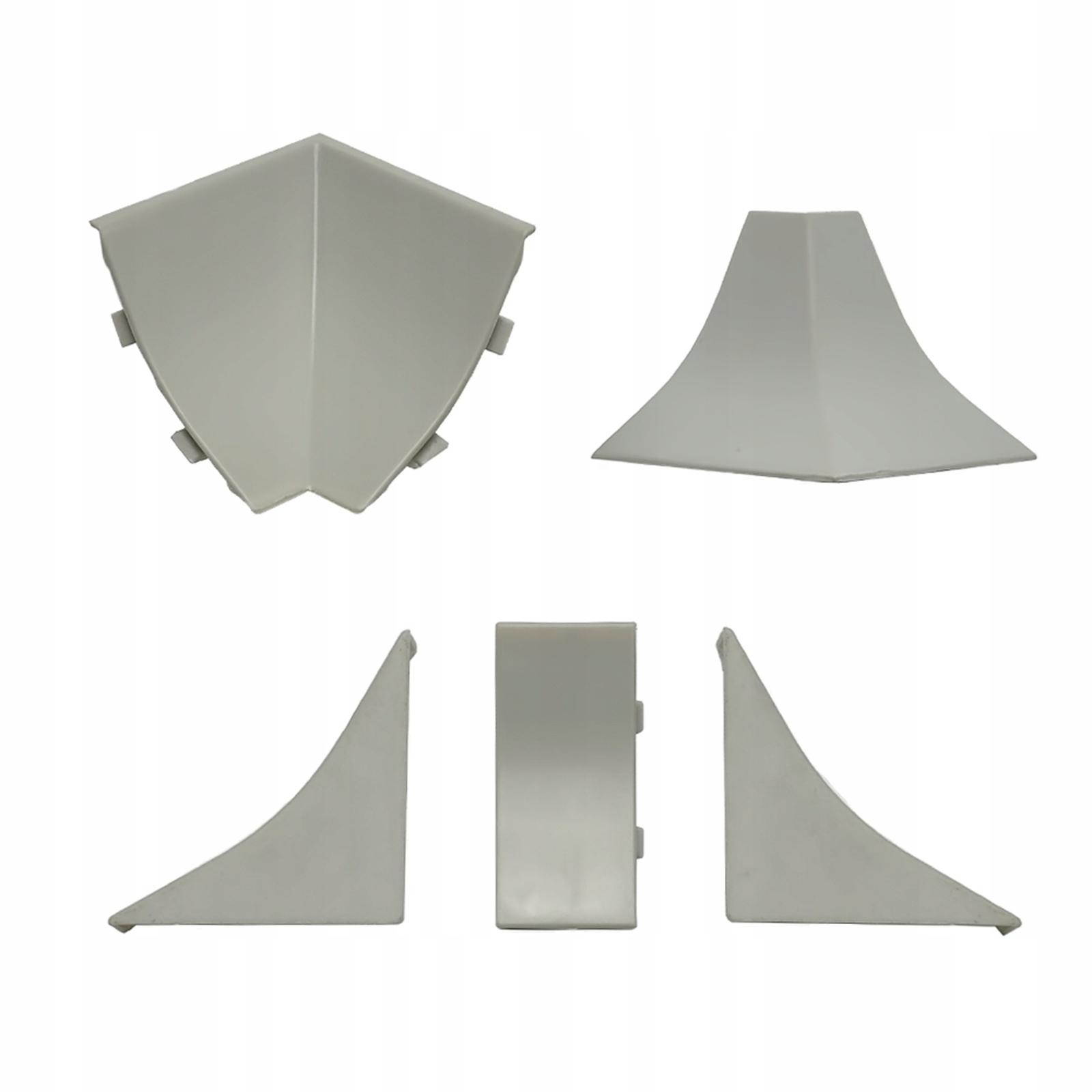 

Zakończenie Lewe Listwa 23 mm Aluminium Srebrny