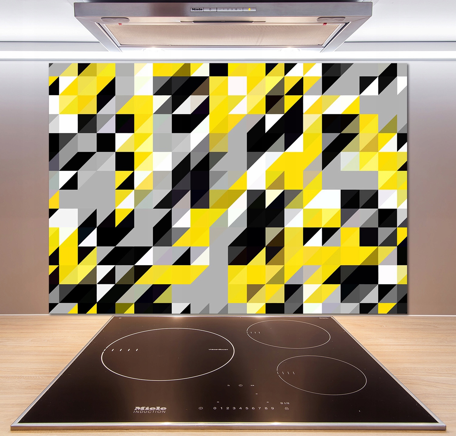 

Panel do kuchni Geometryczne tło 100x70 cm + Klej