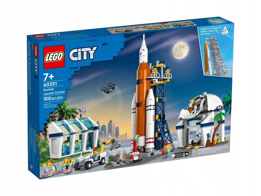 Lego City 60351 Start rakety z kosmodromu Nové