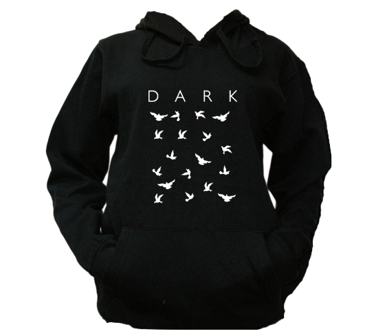 

XXL Bluza Kaptur Damska Dark Serial Doorway