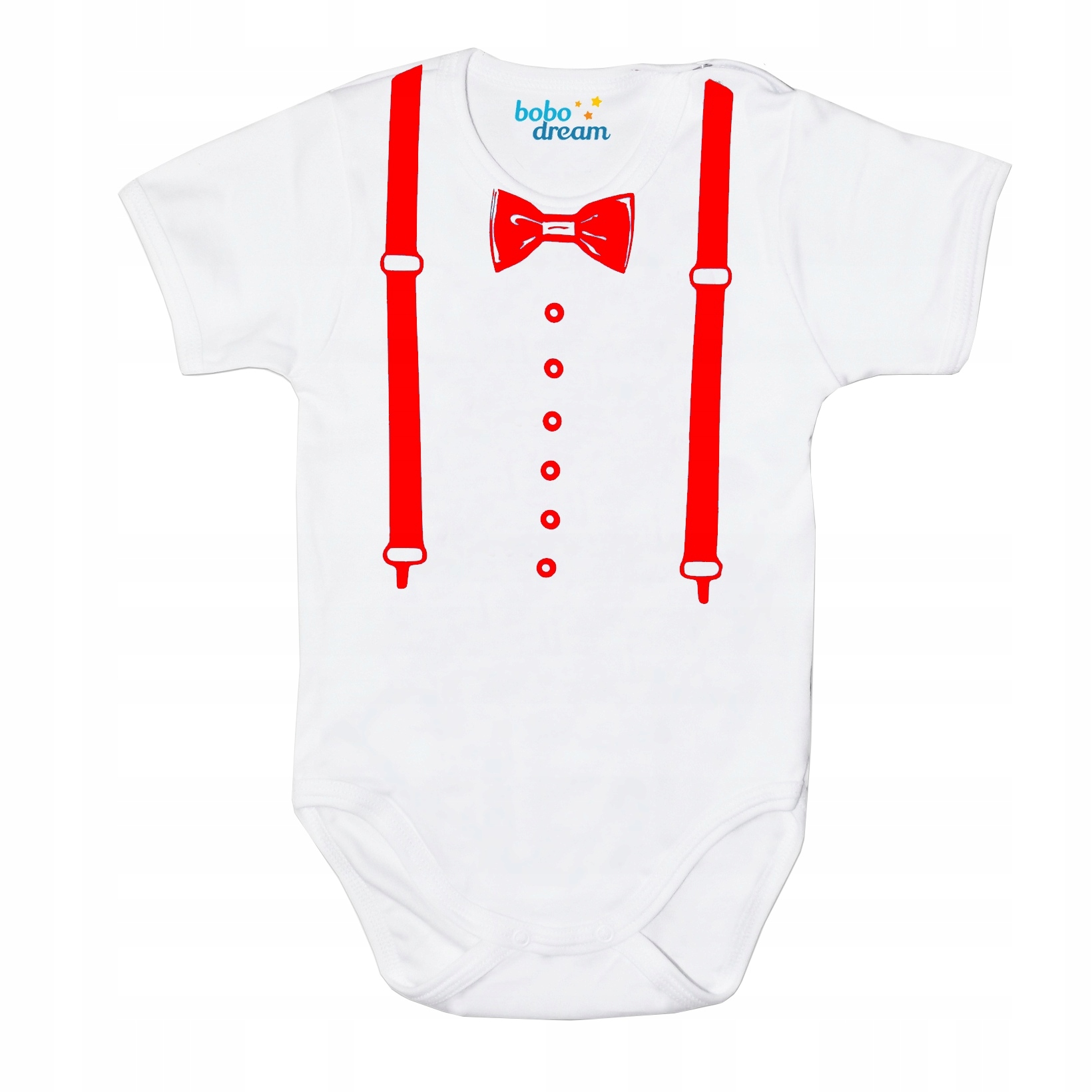 

Body bodziaki Elegant Szelki z muszką 104