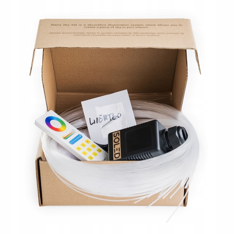 Gwiezdne niebo na sufit SKY3- Rgbw 150 (0,75+1mm)