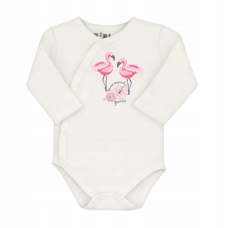 

NiNi Body dziewczęce kopertowe ecru r. 56