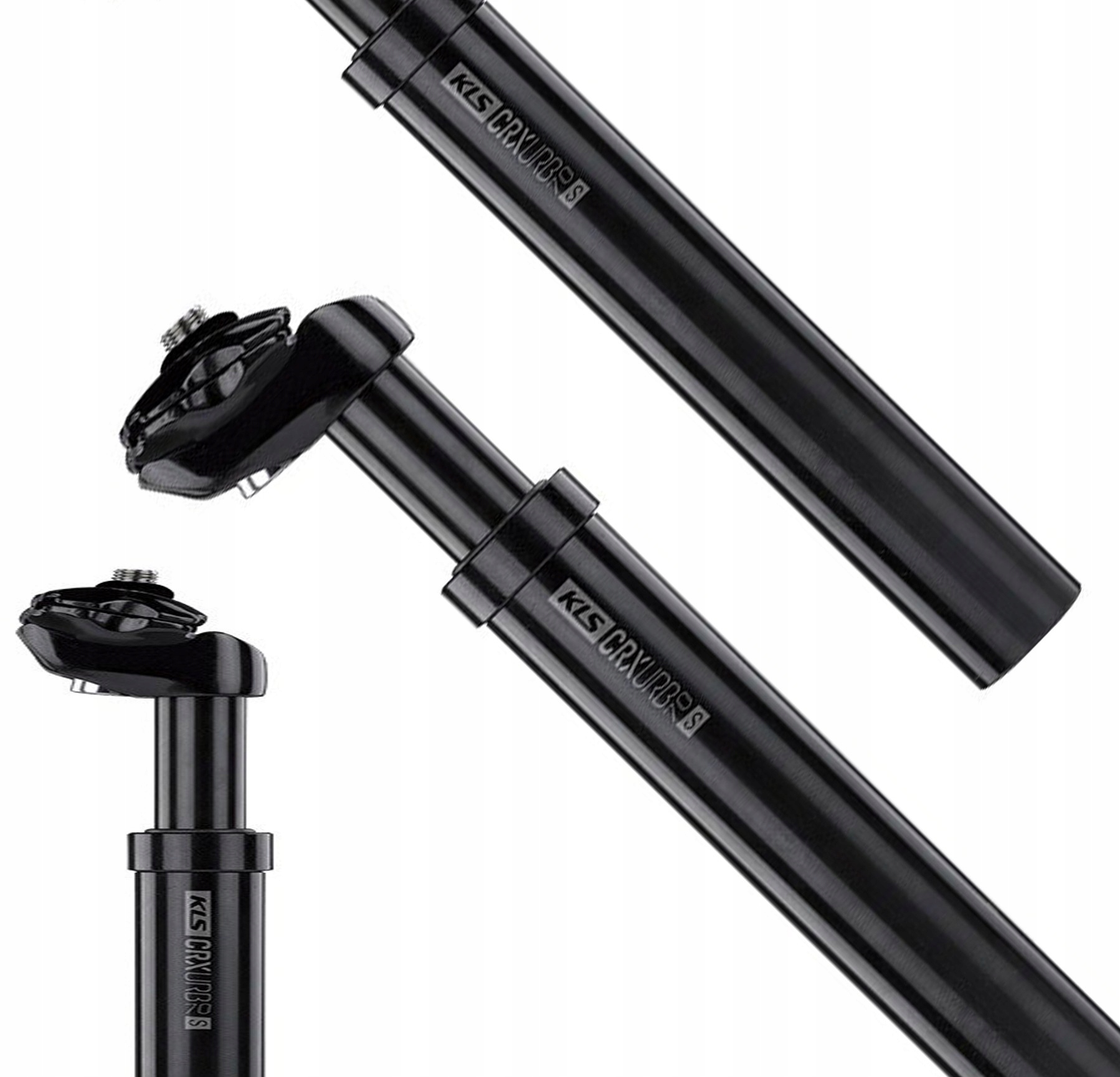 Wspornik Siodła Amortyzowany Alu 27,2 X 350MM Kellys Crx/urb 70 S Czarny