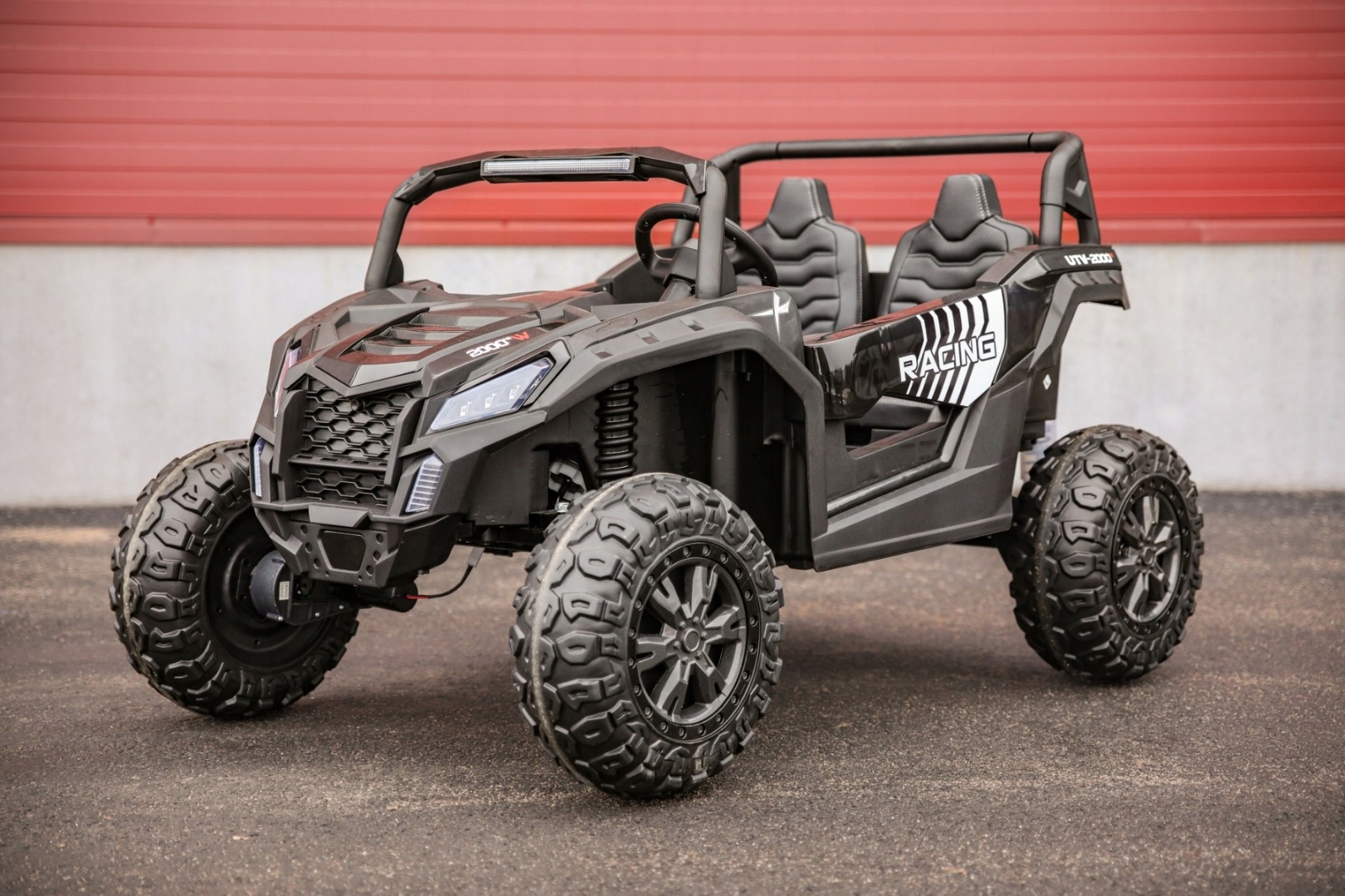 Auto na akumulator MEGA Buggy ATV Racing 4x4 CZARNY 24V 14Ah 4x200W