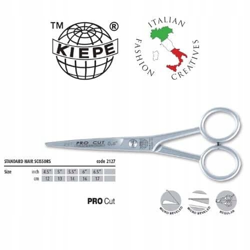 Kadeřnické nůžky 6" Kiepe Pro Cut