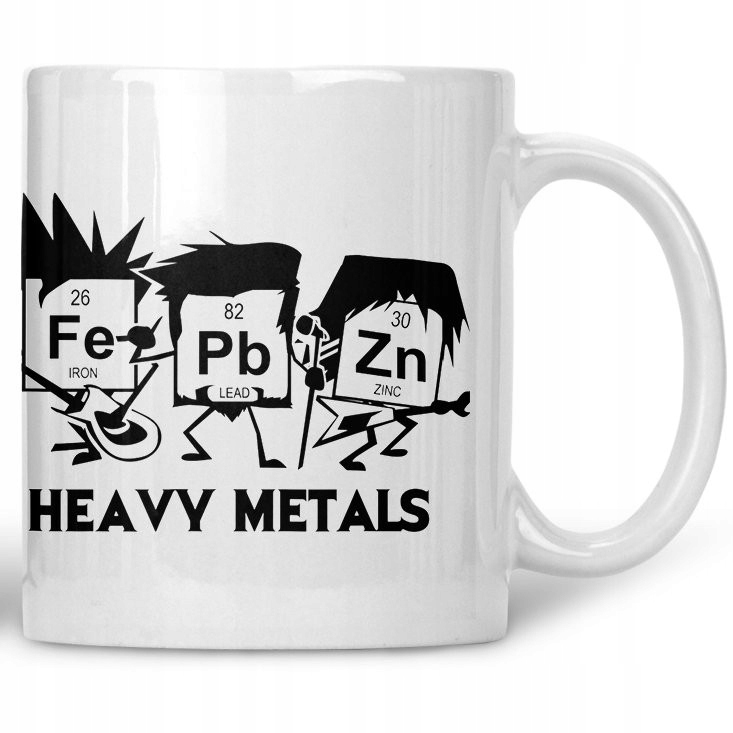 

Kubek Heavy metals metale ciężkie